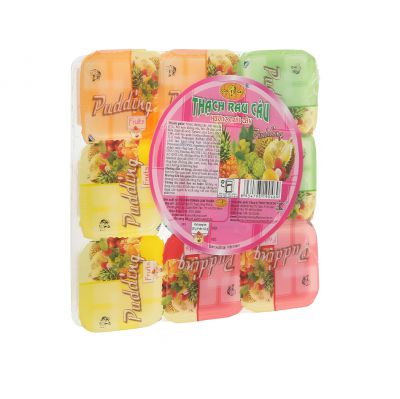Jelly Pudding Fruit Flavour 207g