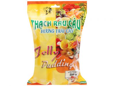 Jelly Pudding Fruit Flavour 800g