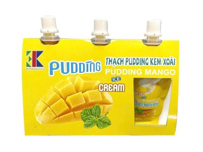 Thạch Pudding Kem Xoài